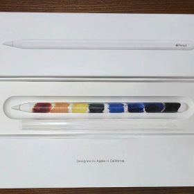 Apple Pencil 第2世代 本体＋箱 カスタムシール付★中古美品