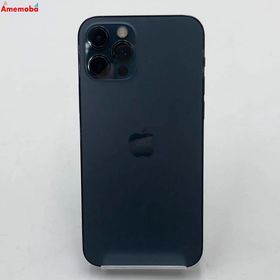iPhone12 Pro 256GB パシフィックブルー MGMD3J/A AU版SIMフリー 訳あ