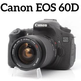 Canon EOS 60D 標準レンズ 高画質 HD動画 ショットわずか バック