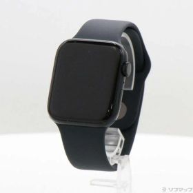 【中古】Apple(アップル) Apple Watch SE 第2世代 GPS 44mm ミッドナイトアルミニウムケース ミッドナイトスポーツバンド 【348-ud】