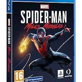 【中古】(非常に良い)mkeety Marvel's Spider-Man: Miles Morales (PS4)