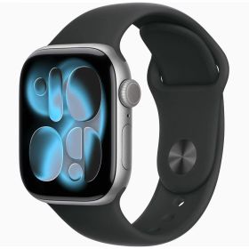 【新品】Apple Watch Series 11 (GPSモデル) 46mm スペースグレイ S/M [MEV04J/A]
