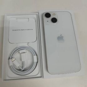 【SIMフリー】iPhone 13 mini/A2626/128GB/スターライト〈MLJE3J/A〉