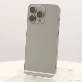 ソフマップ 〔中古品〕 iPhone15 Pro Max 256GB ナチュラルチタニウム MU6R3J／A SIMフリー【276】