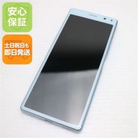 超美品 SOV42 ブルー スマホ 本体 白ロム 土日祝発送OK 02000