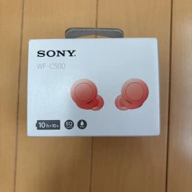SONY WF-C500 ワイヤレスイヤホン コーラルオレンジ
