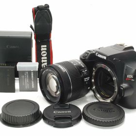 【送料無料】Canon デジタル一眼レフカメラ EOS Kiss X10 標準ズームキット ブラック KISSX10BK-1855ISSTMLK