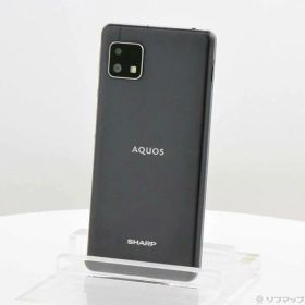 【中古】楽天モバイル AQUOS sense4 lite 64GB ブラック ZKME2002BK 楽天 SIMフリー 【344-ud】
