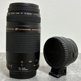 ⭐️美品⭐️Canon EF 75-300 USM & EF-EOS M アダプター