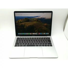 【中古】Apple MacBook Air 13インチ Corei5:1.6GHz 128GB シルバー MREA2J/A (Late 2018)【新橋】保証期間1ヶ月【ランクC】
