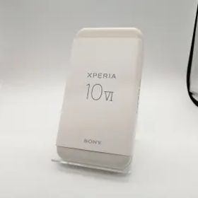 【中古】SONY 国内版 【SIMフリー】 Xperia 10 VI ホワイト 6GB 128GB XQ-ES44【大阪本店】保証期間１ヶ月【ランクA】