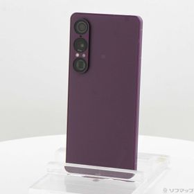 (中古)SONY Xperia 1 VII 256GB オーキッドパープル XQ-FS44V1JPCX0 SIMフリー(262-ud)