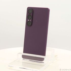 (中古)SONY Xperia 1 VII 256GB オーキッドパープル XQ-FS44V1JPCX0 SIMフリー(258-ud)