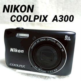 NIKON COOLPIX A300 ブラック デジカメ Wi-Fi