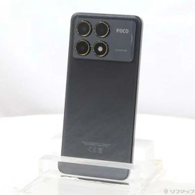 【中古】XIAOMI POCO F6 Pro 256GB ブラック MZB0HEJJP SIMフリー 【377-ud】