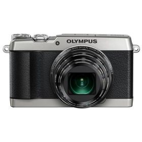 OLYMPUS デジタルカメラ STYLUS SH-1 シルバー 光学式5軸手ぶれ補正 光学24(中古品)