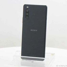 【中古】楽天モバイル Xperia 10 III Lite 64GB ブラック XQ-BT44 楽天 SIMフリー 【276-ud】