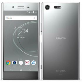 【中古】docomo Xperia XZ Premium SO-04J Luminous Chrome 白ロム