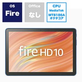 【中古】Amazon(アマゾン) Fire HD 10 2023 32GB ブラック B0C2XN8HKD Wi-Fi 【262-ud】