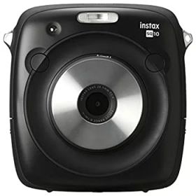 【中古】 FUJIFILM 富士フイルム デジタルチェキ SQUARE SQ10 ブラック instax SQUARE SQ10