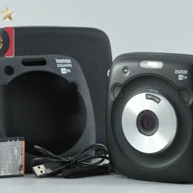 【中古】FUJIFILM 富士フイルム instax SQUARE SQ10 ブラック インスタントカメラ