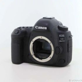【中古】Canon(キヤノン) 〔展示品〕 EOS 5D MarkIV (3040万画素／SDXC／CF) 【297-ud】