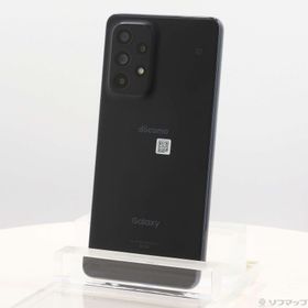 (中古)SAMSUNG Galaxy A53 5G 128GB オーサムブラック SC-53C docomo SIMフリー(269-ud)