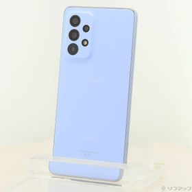 (中古)SAMSUNG GALAXY A53 5G 128GB オーサムブルー SC-53C docomo SIMフリー(305-ud)