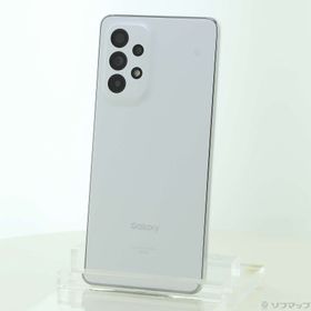 (中古)GALAXY Galaxy A53 5G 128GB オーサムホワイト SCG15 au SIMフリー(305-ud)