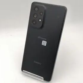 【中古】SAMSUNG docomo 【SIMフリー】 Galaxy A53 5G オーサムブラック 6GB 128GB SC-53C【なんば】保証期間１ヶ月【ランクA】