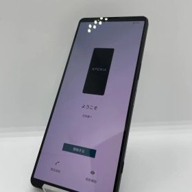 @ 【中古品】Xperia 1 V au SIMロック解除済 256GB SOG10 ブラック 2801