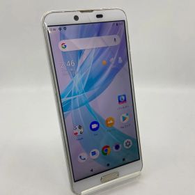 ★【ジャンク品】AQUOS sense plus SH-M07 ホワイト SIMFREE 管理:Jzw1