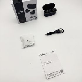 中古 JVCケンウッド Victor HA-FW1000T ワイヤレスイヤホン Bluetooth ノイズキャンセリング WOODシリーズ
