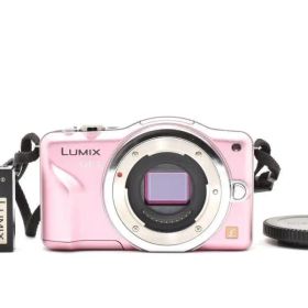 Panasonic LUMIX DMC-GF3 ピンク ボディ ミラーレス一眼