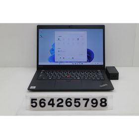 ノートパソコン Lenovo ThinkPad X13 Gen1 Core i5 10210U 1.6GHz/8GB/256GB(SSD)/13.3W/FHD(1920x1080)/Win11 キー文字消えあり