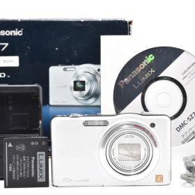 【美品】パナソニック Panasonic LUMIX DMC-SZ7 ホワイト