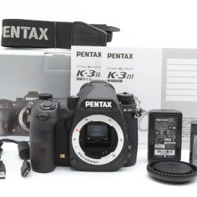 ★極上美品★ ★ショット数極少42回★ ペンタックス PENTAX K-3 Mark III ブラック 元箱付き ARYM6422 #81
