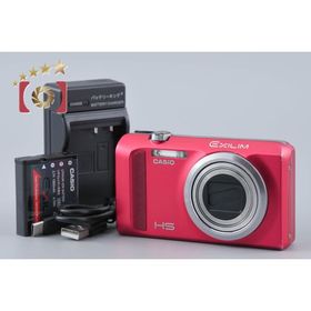 【中古】Casio カシオ HIGH SPEED EXILIM EX-ZR500 レッド コンパクトデジタルカメラ