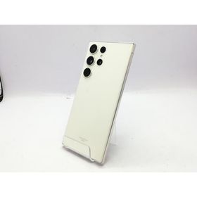 【中古】SAMSUNG au 【SIMフリー】 Galaxy S23 Ultra クリーム 12GB 256GB SCG20【立川フロム中武】保証期間１ヶ月【ランクC】