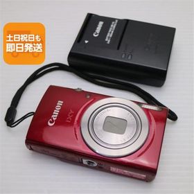 超美品 IXY 180 レッド 即日発送 コンデジ Canon 本体 あすつく 土日祝発送OK