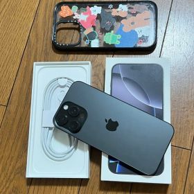 超美品 iPhone16 Pro Max 256GB ブラックチタニウム