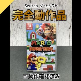 【動作OK】Nintendo Switch ゲームソフト マリオvs.ドンキーコング JD-08
