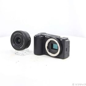 〔中古〕SONY(ソニー) VLOGCAM ZV-E10 II パワーズームレンズキット ブラック ZV-E10M2K B〔349-ud〕