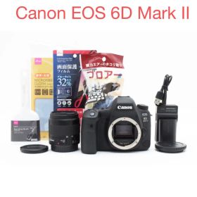 デジタル一眼レフカメラ Canon EOS 6D Mark II標準レンズセット