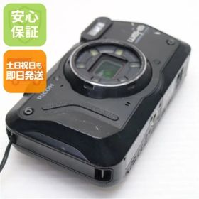 美品 WG-6 ブラック 即日発送 RICOH コンパクトデジタルカメラ 土日祝発送OK 06000