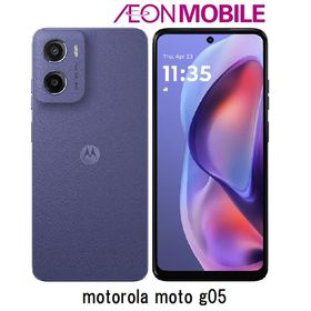 motorola モトローラ moto g05(I) フレッシュラベンダー 本体 SIMフリー PB6N0002JP イオンモバイル
