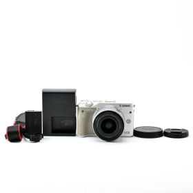 【良品】 CANON EOS M3 レンズキット ホワイト EF-M15-45mm