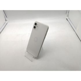 【中古】Apple SoftBank 【SIMロック解除済み】 iPhone 11 64GB ホワイト MWLU2J/A【OSU301】保証期間１ヶ月【ランクC】