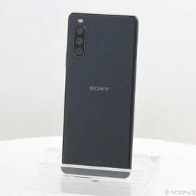 ソフマップ 〔中古品〕 Xperia 10 III Lite 64GB ブラック XQ-BT44 楽天 SIMフリー【276】