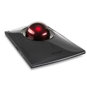 Kensington ケンジントン Slimblade Pro ワイヤレストラックボール 4ボタン 左右対称デザイン 55ボール 有線接続 2.4GHzワイヤレス接続 Bluetooth接続 Mac対応 K72081JP